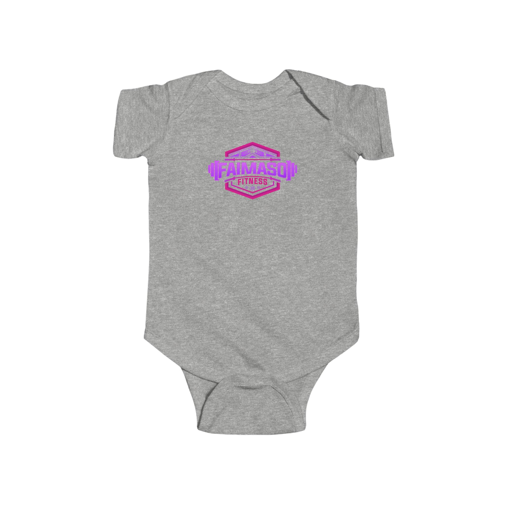 Infant Bodysuit — 'Faimaso Fitness' Logo