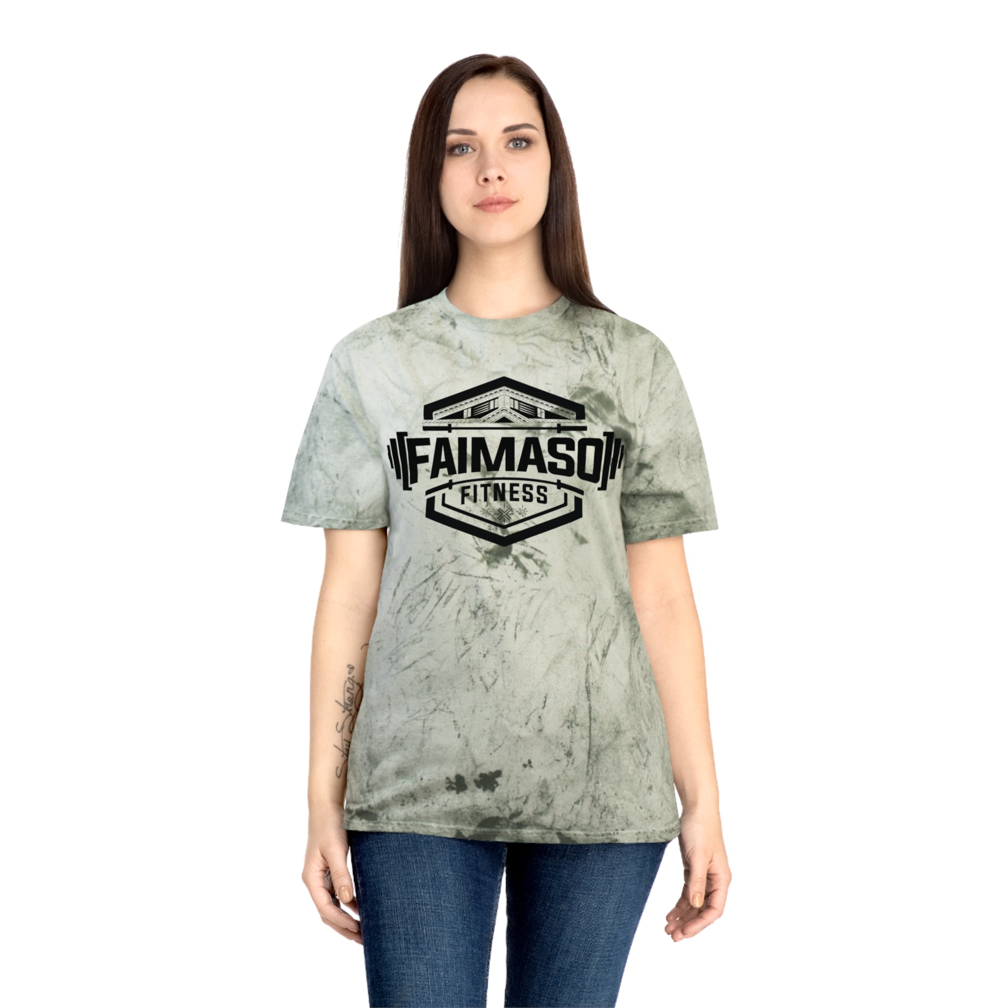 Faimaso Fitness Logo Tie-Dye T-Shirt