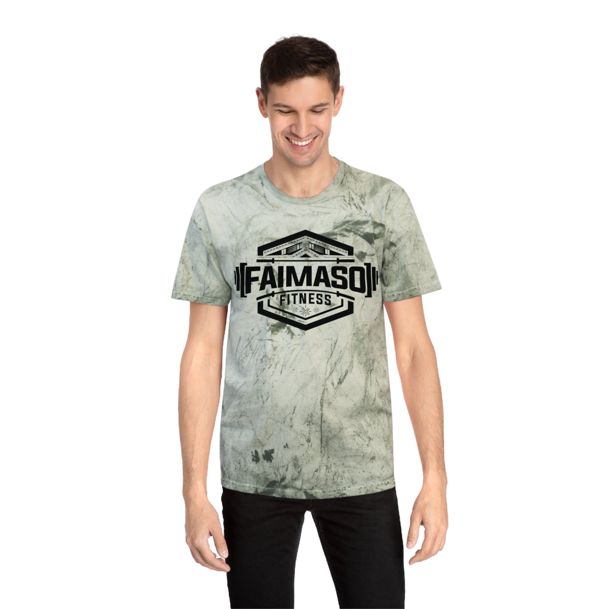 Faimaso Fitness Logo Tie-Dye T-Shirt