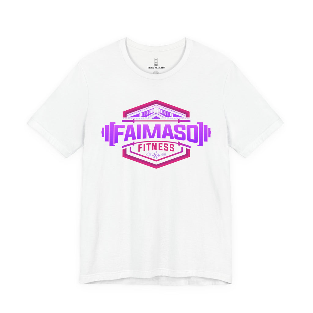 Fitness Logo T-Shirt — "FAIMASO Fitness" Gym Tee