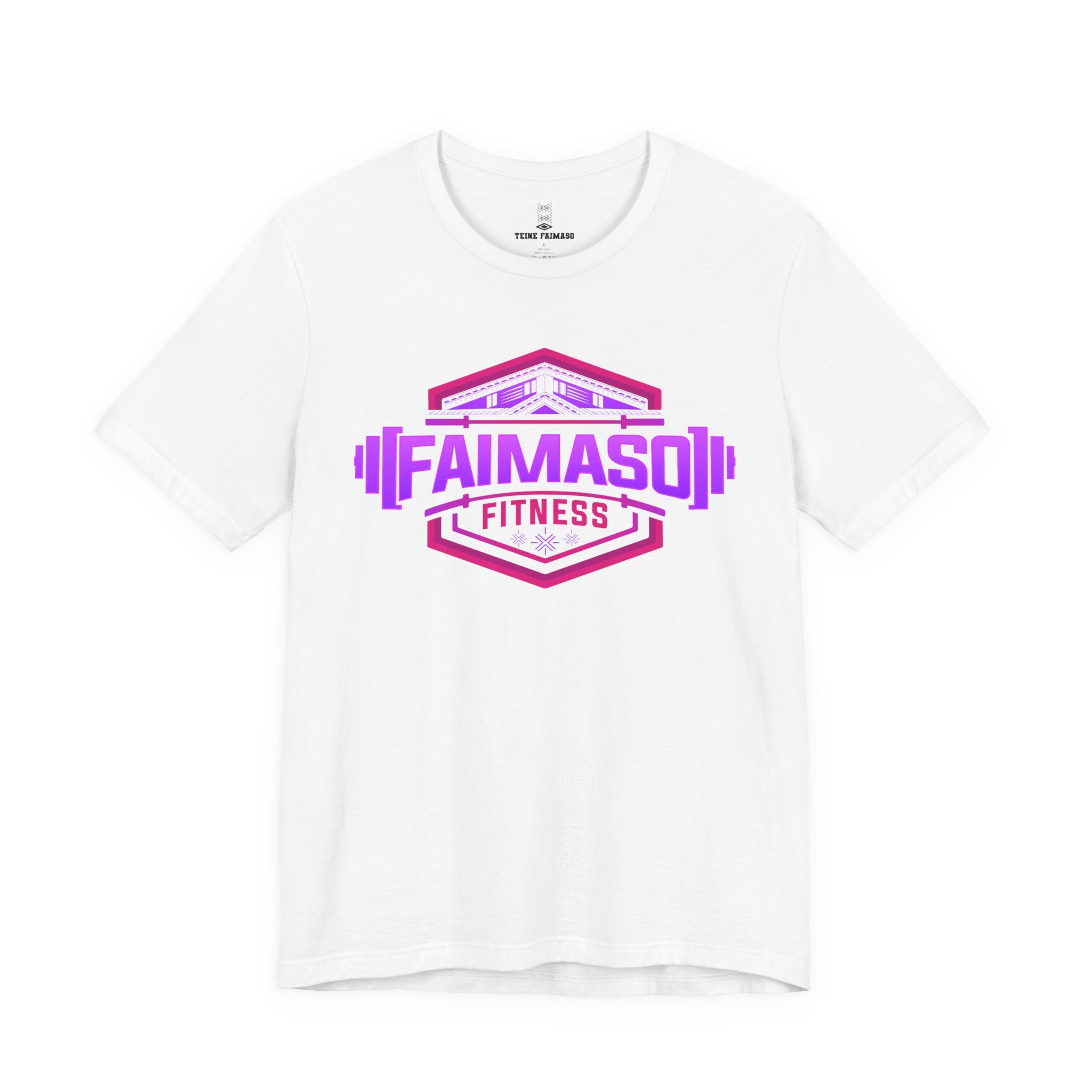 Fitness Logo T-Shirt — "FAIMASO Fitness" Gym Tee