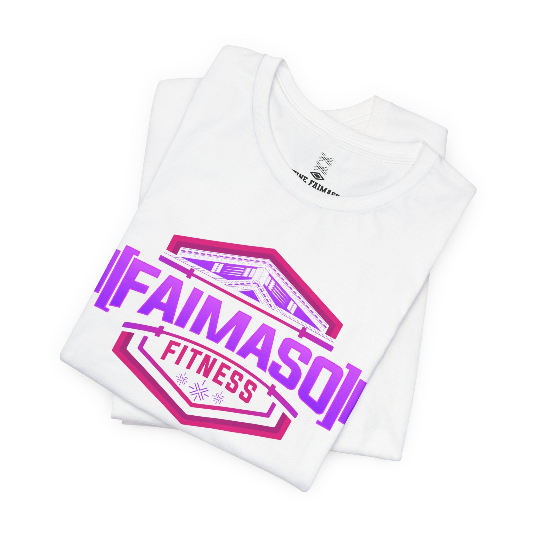 Fitness Logo T-Shirt — "FAIMASO Fitness" Gym Tee