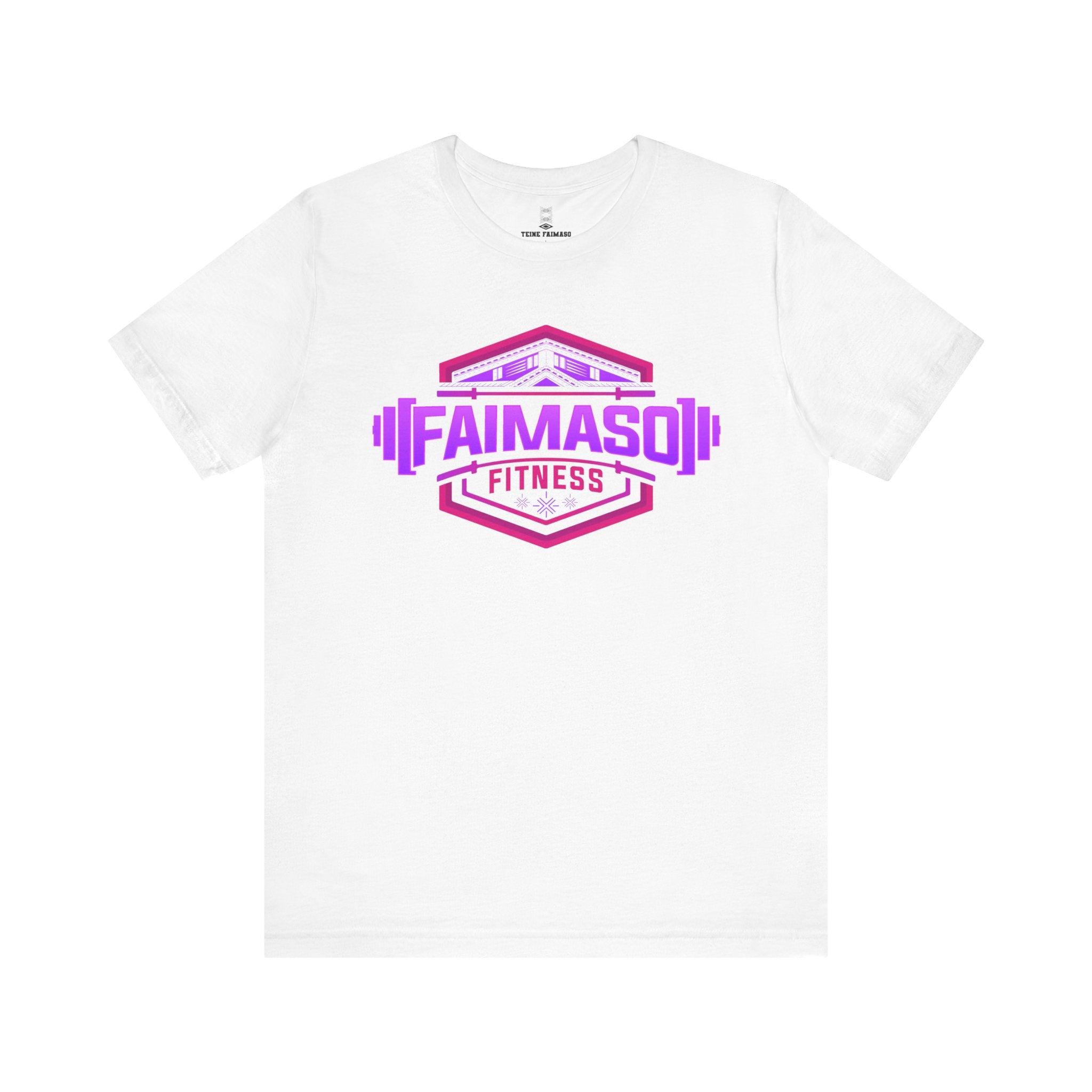 Fitness Logo T-Shirt — "FAIMASO Fitness" Gym Tee