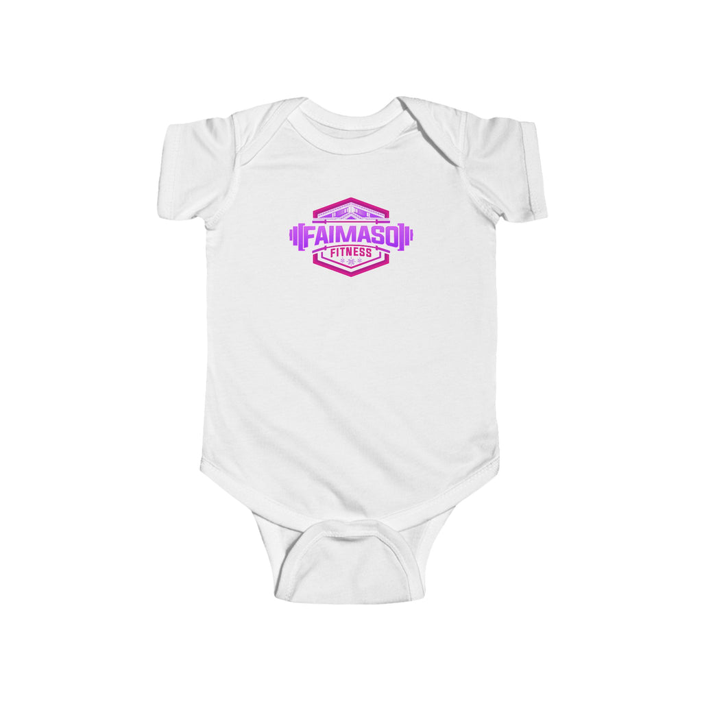 Infant Bodysuit — 'Faimaso Fitness' Logo