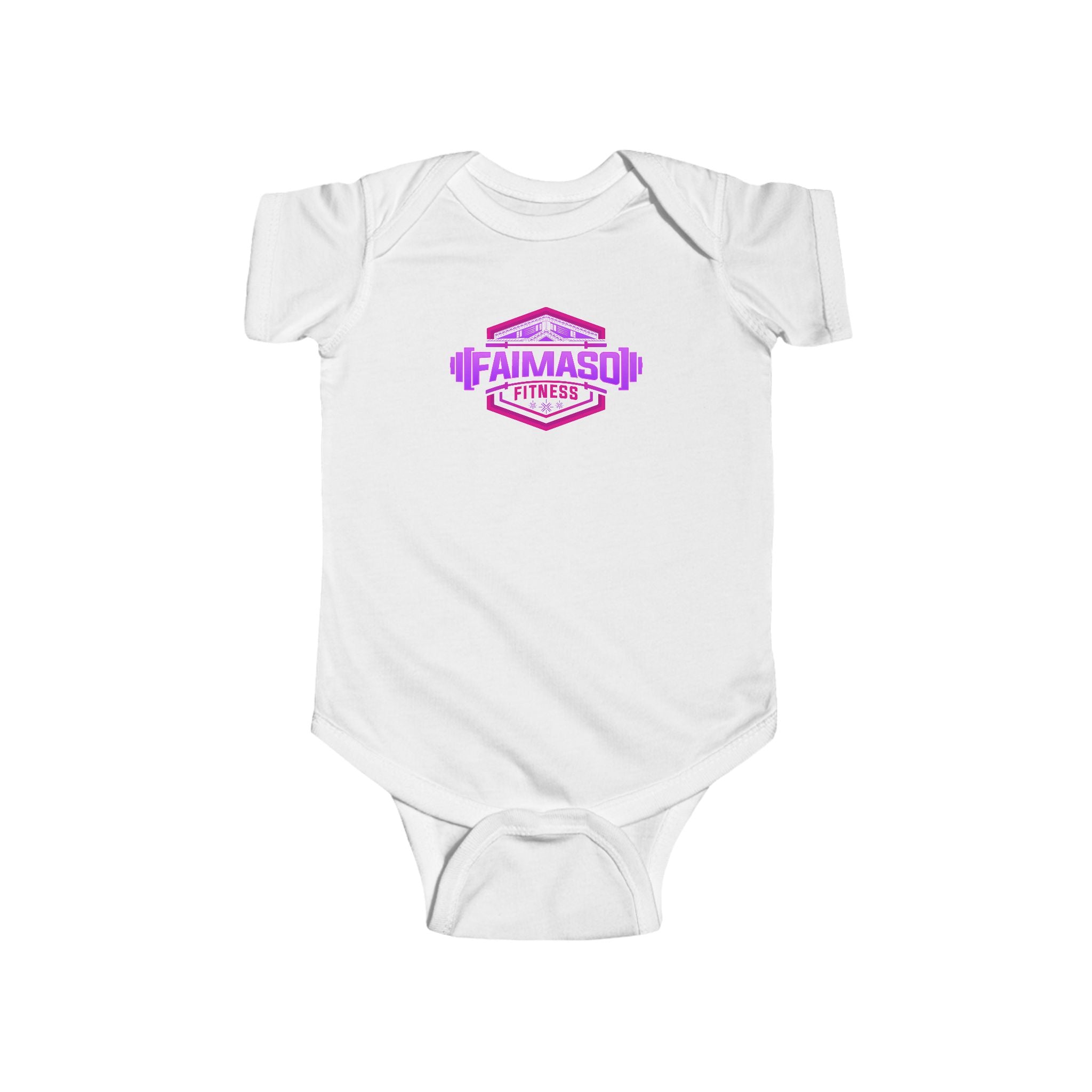 Infant Bodysuit — 'Faimaso Fitness' Logo