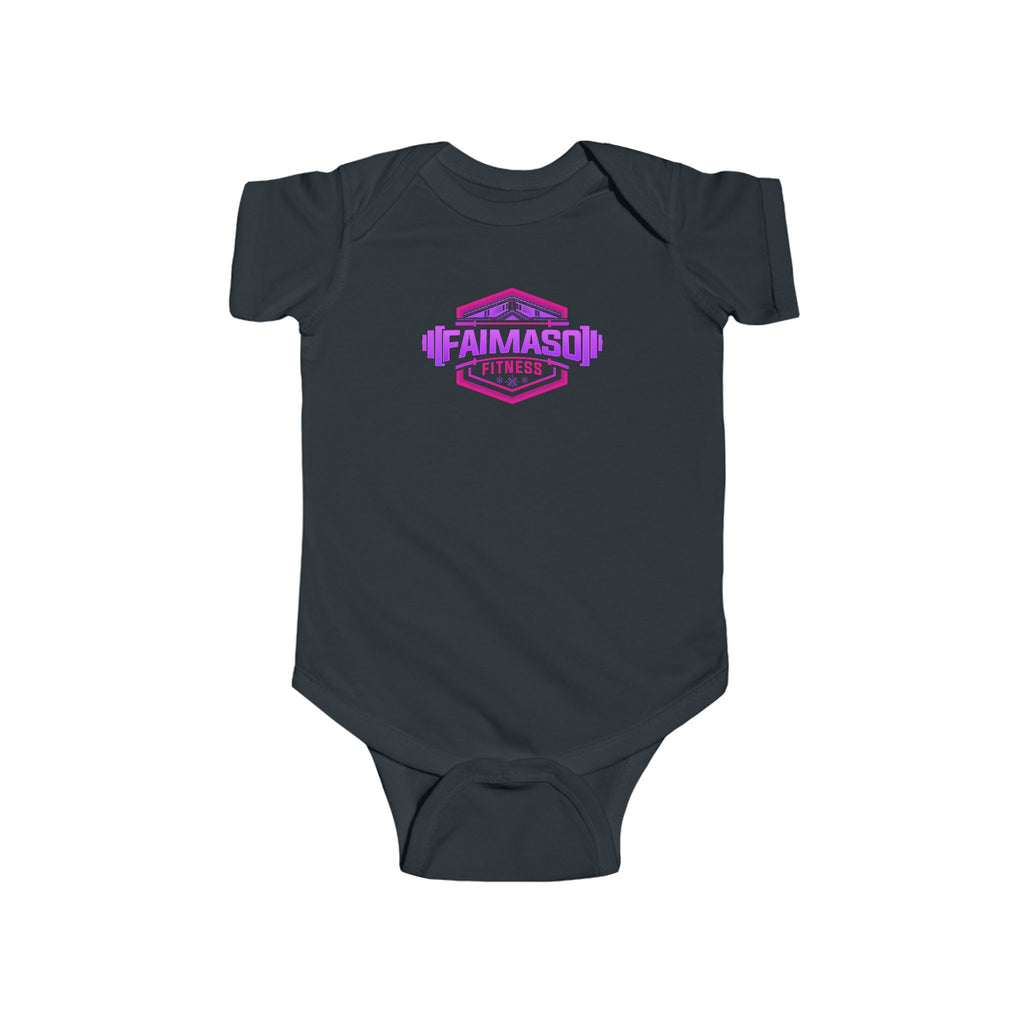 Infant Bodysuit — 'Faimaso Fitness' Logo