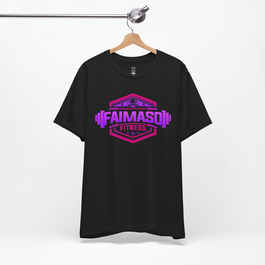 Fitness Logo T-Shirt — "FAIMASO Fitness" Gym Tee
