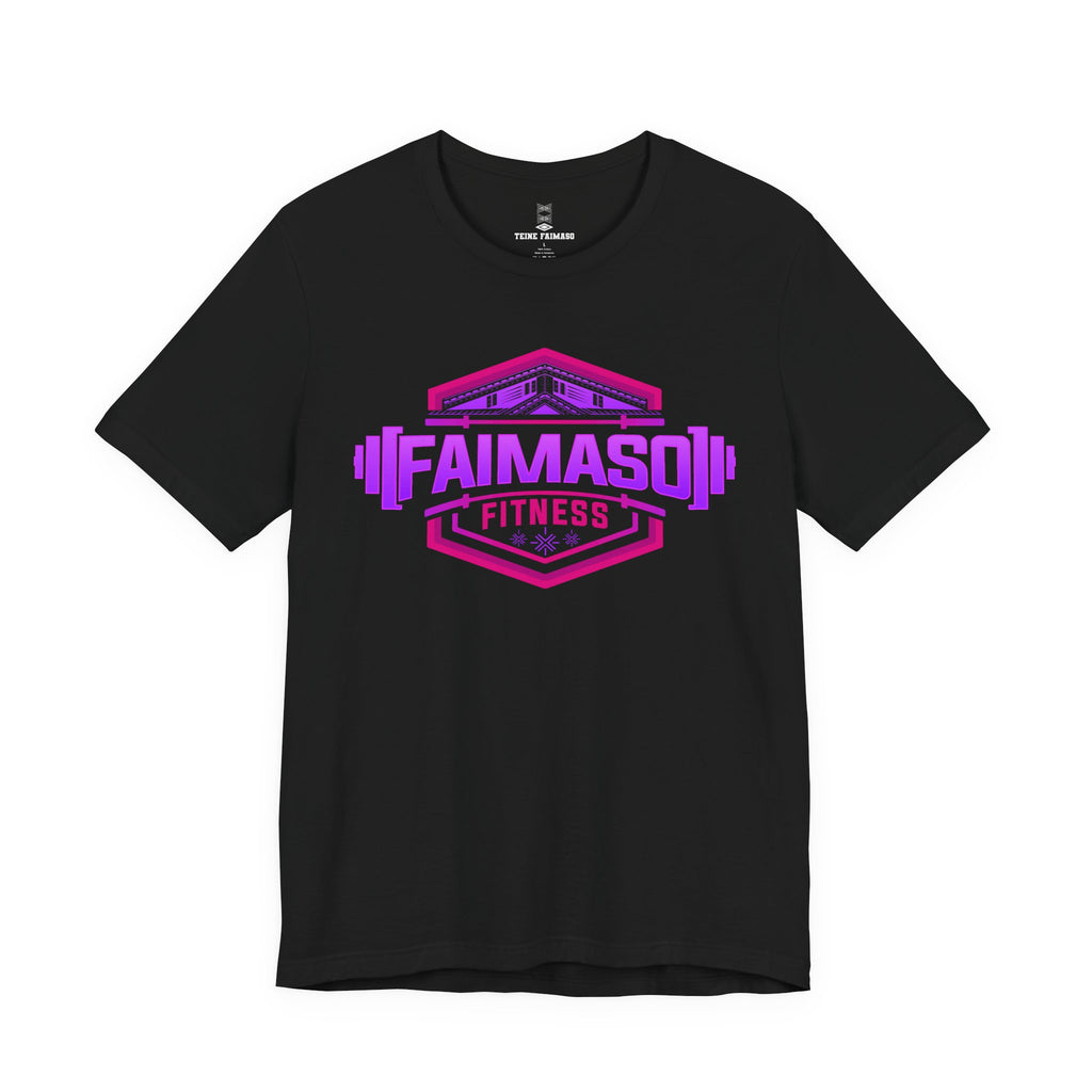 Fitness Logo T-Shirt — "FAIMASO Fitness" Gym Tee
